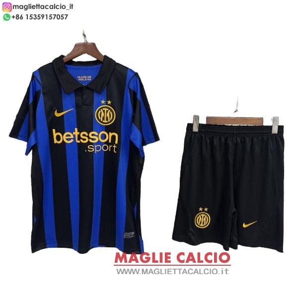 nuova prima divisione magliette inter milan set completo uomo 2026-2027